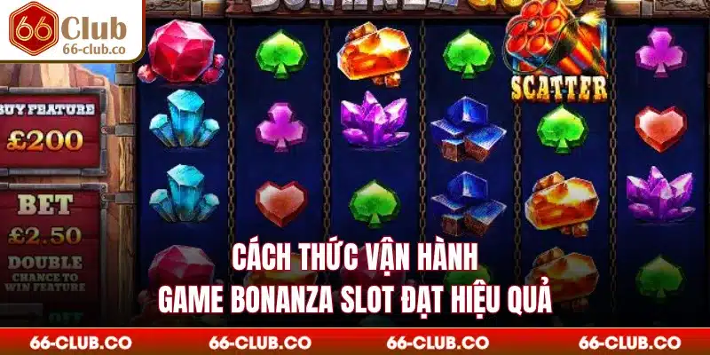 Cách thức vận hành game bonanza slot đạt hiệu quả