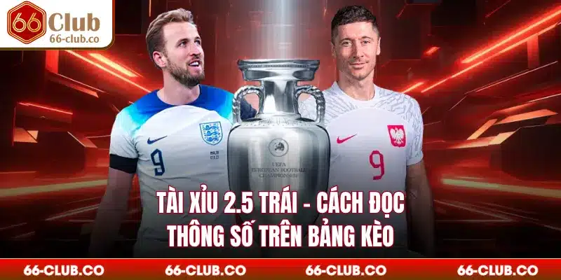 Tài Xỉu 2.5 Trái - Cách Đọc Thông Số Trên Bảng Kèo